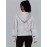 Solid Half Zip Kangaroo Pockets Hoodie, Casual Long Sleeve Hoodie For Spring & Fall, Women's Clothing